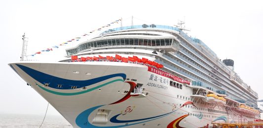 Cina: seconda grande nave da crociera nazionale rientra a Shanghai (2)