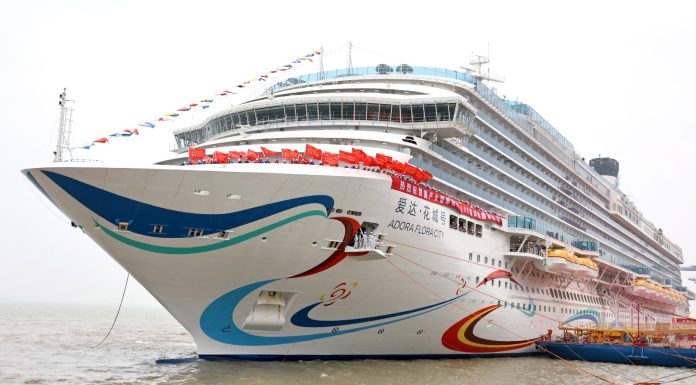 Cina: seconda grande nave da crociera nazionale rientra a Shanghai (2)