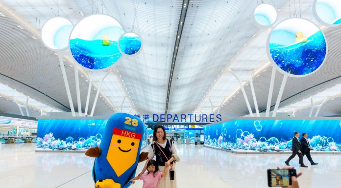 Cina: aeroporto di Hong Kong, ampliata sala partenze del Terminal 2 (3)