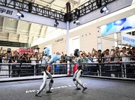 Cina: robot umanoidi protagonisti alla World Intelligence Expo (2)