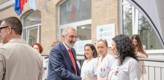 Rocca inaugura nel Viterbese la nuova Casa e l’Ospedale di comunità