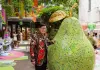 Cina: a Shanghai il pop-up art show di Zhu Bingren sulla frutta (1)