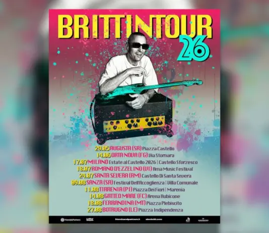 Alex Britti annuncia il “Brittintour ’26”