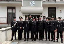 Carabinieri, il Generale Del Monaco visita le Stazioni di Partanna Mondello e Crispi