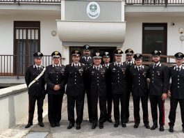 Carabinieri, il Generale Del Monaco visita le Stazioni di Partanna Mondello e Crispi