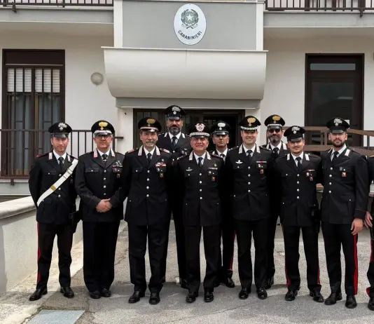Carabinieri, il Generale Del Monaco visita le Stazioni di Partanna Mondello e Crispi