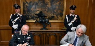 L’Arma dei Carabinieri e la società Difesa Servizi firmano tre protocolli d’intesa