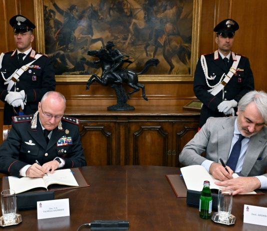 L’Arma dei Carabinieri e la società Difesa Servizi firmano tre protocolli d’intesa