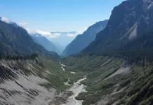 Cina: ghiacciai e foreste nell’area panoramica di Hailuogou (1)