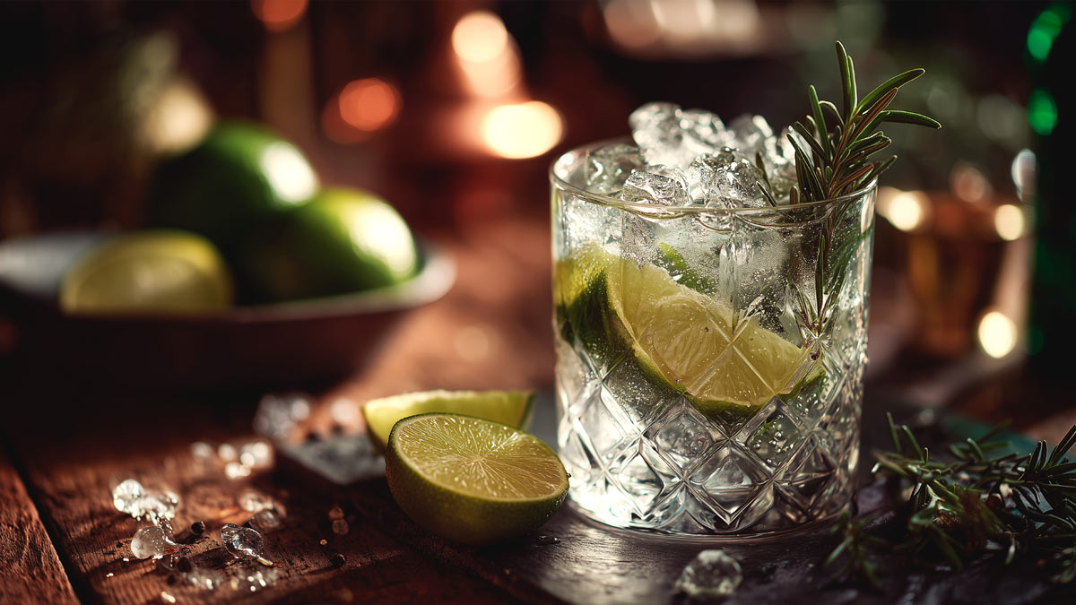 aperitivo al tramonto con gin artigianale e cocktail agrumati