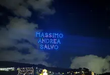 Monreale, il Drone Show ricorda le 3 giovani vittime della strage di un anno fa