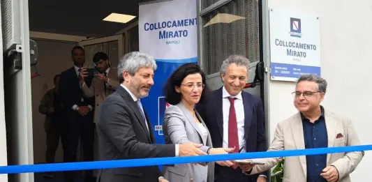 Fico inaugura la nuova sede dell’ufficio del Collocamento Mirato di Napoli