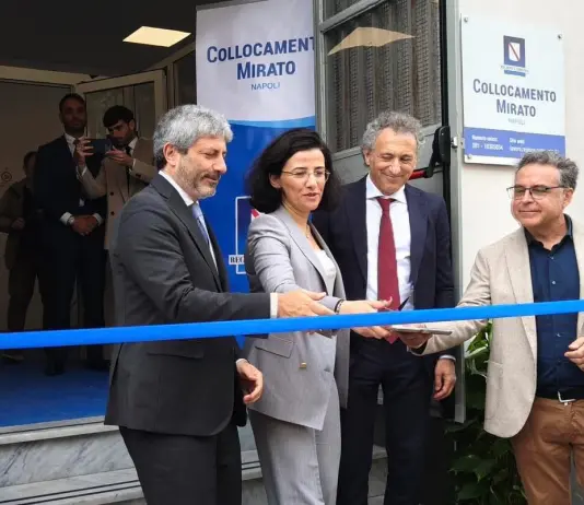 Fico inaugura la nuova sede dell’ufficio del Collocamento Mirato di Napoli