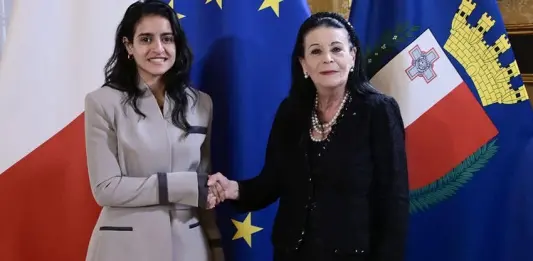 Malta President meets UN Tourism Chief during Europe session