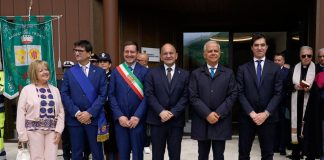 Sisma 2016, Piantedosi inaugura il nuovo Municipio di Arquata del Tronto e firma il protocollo sicurezza