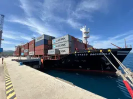 Primo approdo al Porto di Milazzo per la portacontainer X-Press Sagarmala