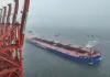 Cina: Hebei, nave con carico da 400.000 tonnellate attracca al porto di Tangshan (2)