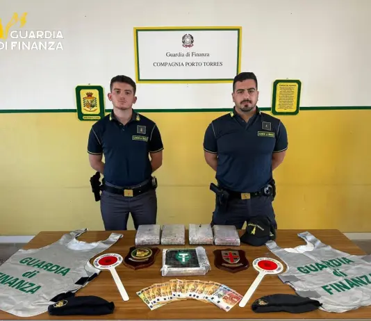 Da Genova a Porto Torres con 6 kg di cocaina, arrestato un cittadino spagnolo