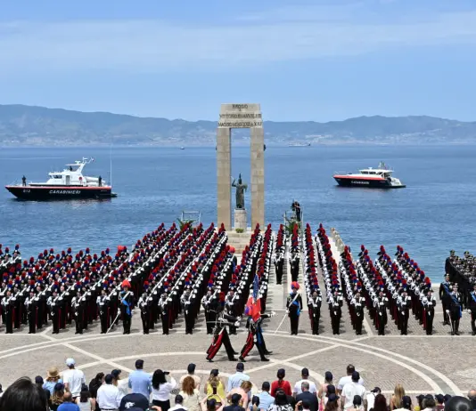 Meloni a Reggio Calabria per il 212^ Annuale della Fondazione dei Carabinieri