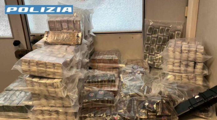 Maxi sequestro da 190 kg di droga nel milanese, due arresti