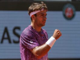 Cobolli ai quarti del Roland Garros, Svajda ko in quattro set