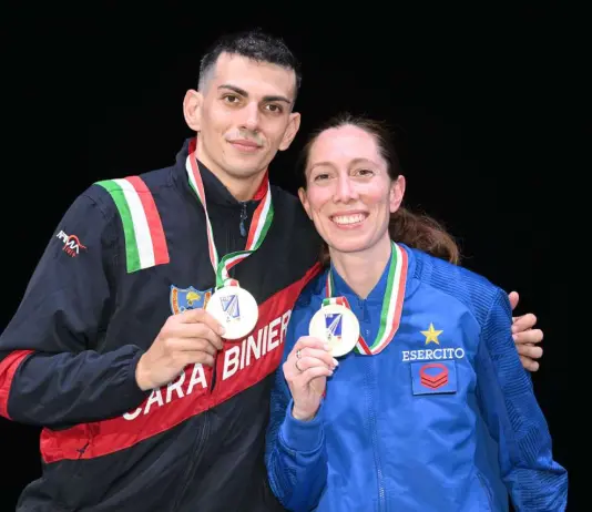 Gallo e Mormile si laureano campioni d’Italia nella sciabola a Roma