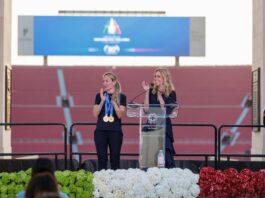 Festa Repubblica a Los Angeles, ponte Milano-Cortina 2026-LA 2028 con Lollobrigida