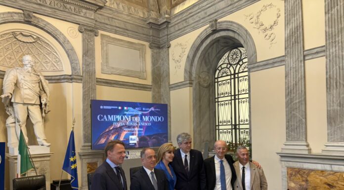 All’Arena di Verona “Campioni del mondo – Italia loves Unesco” con 100 delegati