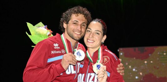 Valerio Cuomo e Alberta Santuccio campioni italiani di Spada