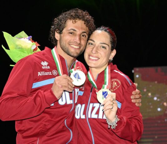 Valerio Cuomo e Alberta Santuccio campioni italiani di Spada