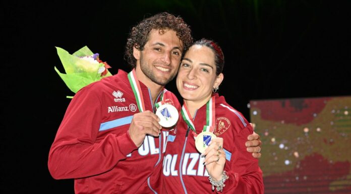 Valerio Cuomo e Alberta Santuccio campioni italiani di Spada