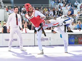 Vito Dell’Aquila conquista l’oro al Roma Grand Prix di taekwondo