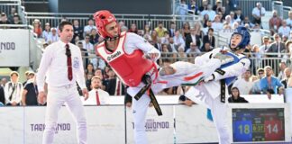 Vito Dell’Aquila conquista l’oro al Roma Grand Prix di taekwondo