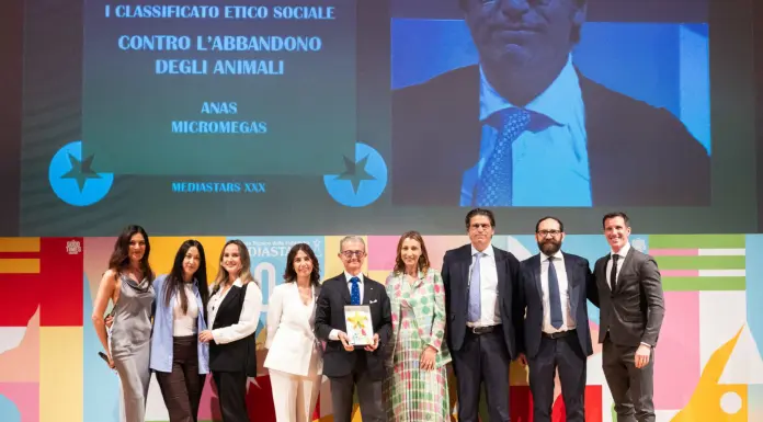 Premio Mediastars, riconoscimento ad Anas per claim in difesa degli animali