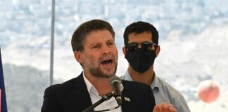 La Francia vieta l’ingresso al ministro israeliano Smotrich e 21 coloni