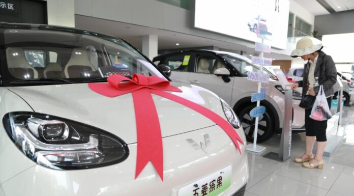 Cina, esportazioni di auto a nuova energia più che raddoppiate a maggio