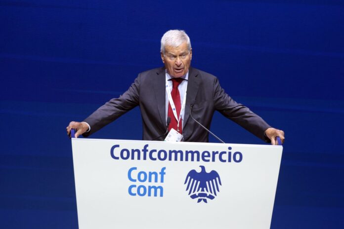 Roma, la Presidente del Consiglio, Giorgia Meloni, all’Assemblea di Confcommercio