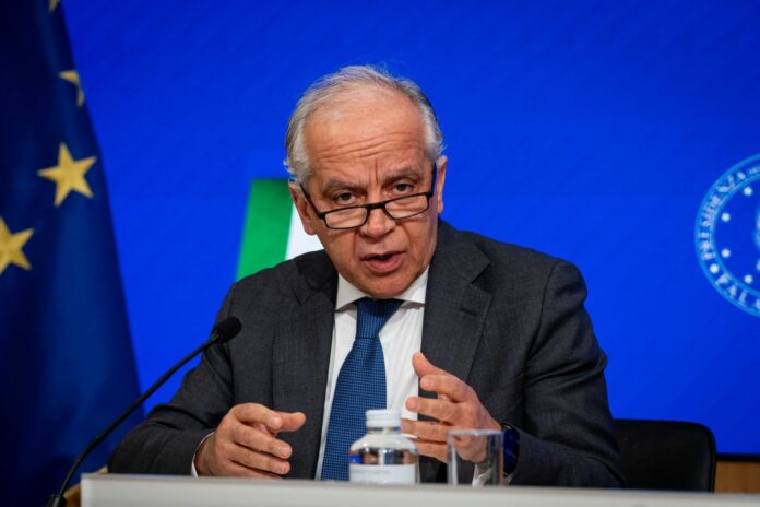 Roma, conferenza stampa sul Pacchetto Sicurezza approvato dal Consiglio dei Ministri