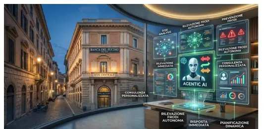 Da consulenza personalizzata a prevenzione frodi, Agentic AI cambia volto banche