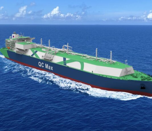 Cina, al via la costruzione di una mega nave per il trasporto di GNL