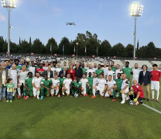 Uila, a Roma la squadra dei braccianti in campo contro lo sfruttamento