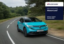 Nissan Leaf “Scelta della redazione” agli Autotrader Drivers’ Choice Awards