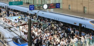 Cina, record di viaggi ferroviari nei primi cinque mesi del 2026