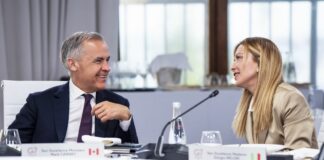 G7, Meloni incontra Carney “Lavorare a un accordo quadro Italia-Canada”