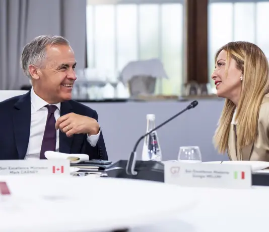 G7, Meloni incontra Carney “Lavorare a un accordo quadro Italia-Canada”