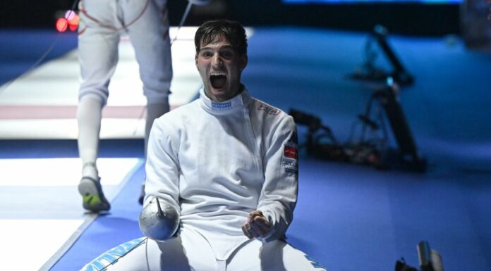 Mencarelli vince l’oro nella spada ai Campionati Europei