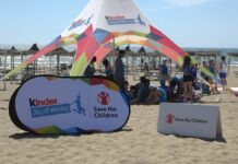 Sport e inclusione a Marina di Grosseto con Ferrero, Save the Children e Sensini