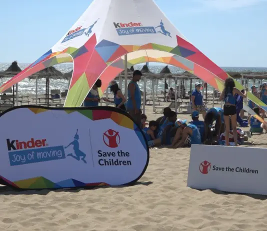 Sport e inclusione a Marina di Grosseto con Ferrero, Save the Children e Sensini