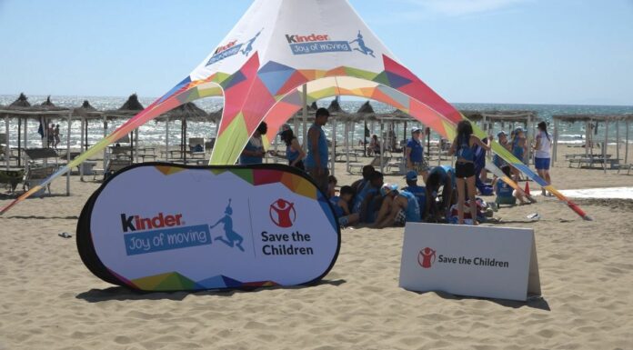Sport e inclusione a Marina di Grosseto con Ferrero, Save the Children e Sensini