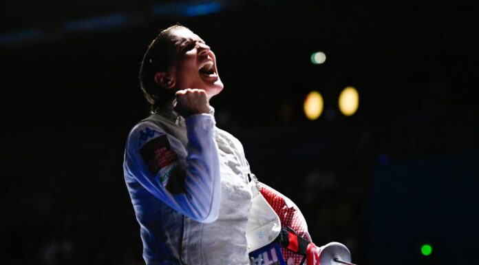 Agli Europei Errigo vince l’argento nel fioretto